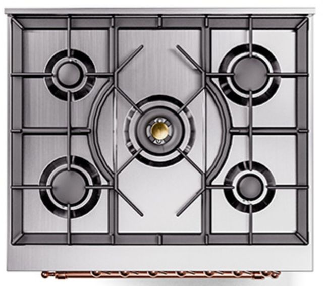 Ilve® Nostalgie II Series 30" Custom RAL Colors Pro Style Dual Fuel Range-2