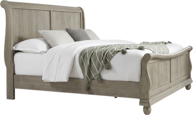 Liberty Furniture Rustic Traditions 4-Piece Saddle Tan Queen Sleigh Bedroom Set-1
