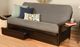 Kodiak Furniture Phoenix Marmont Thunder/Espresso Full Futon with Mattress and Storage Drawers-1
