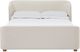 Modus Furniture Virgil Kiki Whipped Honey Eastern King Upholstered Platform Bed-1