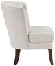 Homelegance® Melrose Beige/Espresso Accent Chair-3