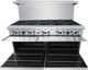 Atosa® CookRite 60'' Stainless Steel Commercial Freestanding Gas Range-1