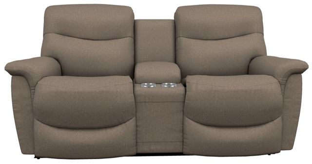 La-Z-Boy® James Marble Power Reclining Loveseat with Console, Headrest and Lumbar-1