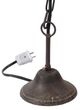A & B Home Antique Off-White/Dark Bronze Chandelier-4