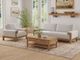 International Furniture Direct Sedona Oyster Arm Chair-1