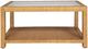 Uttermost® Kensing Glass Top Coffee Table with Natural Base-3