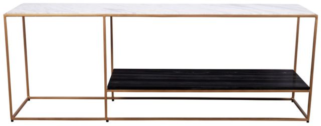 Moe's Home Collection Mies Black/Gold/White Media Console-1