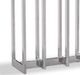 Century® Details Live Edge 72" Guan Slab Console Table with Polished Nickel Base-1