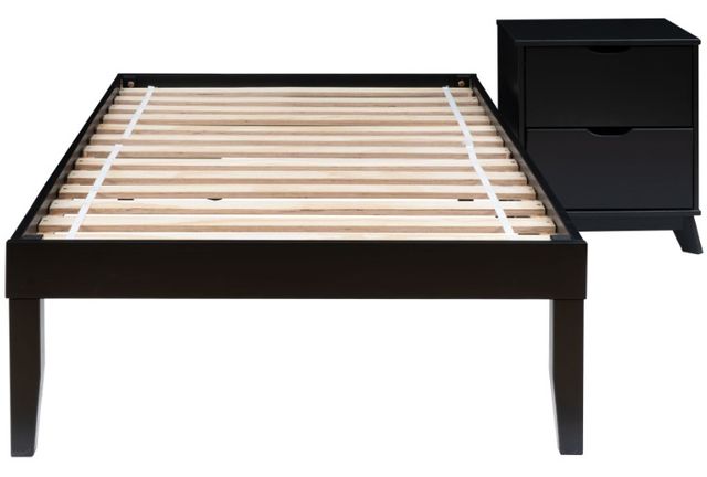 Powell® Portix 2-Piece Black Youth Twin Simple Bedroom Set-0