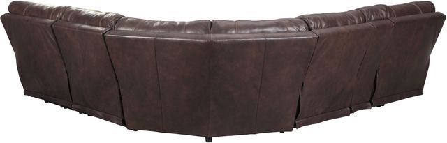 Signature Design by Ashley® Muirfield 3-Piece Mahogany Reclining Sectional-2