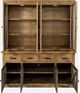 Jofran Inc. Telluride Gold Hutch with Touch Light-3