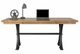 Martin Furniture Toulouse Black/Brown 72" Writing Desk-1