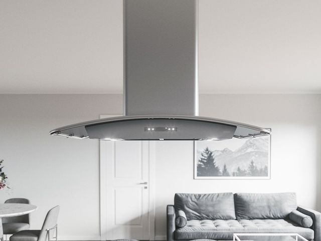 Zephyr Essentials Europa Milano-G 36" Stainless Steel Island Hood-4