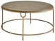 Furniture Classics Erabella Gray Coffee Table with Satin Gold Base-0