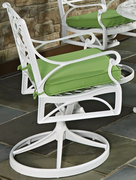 homestyles® Sanibel 6-Piece White Outdoor Dining Set-2