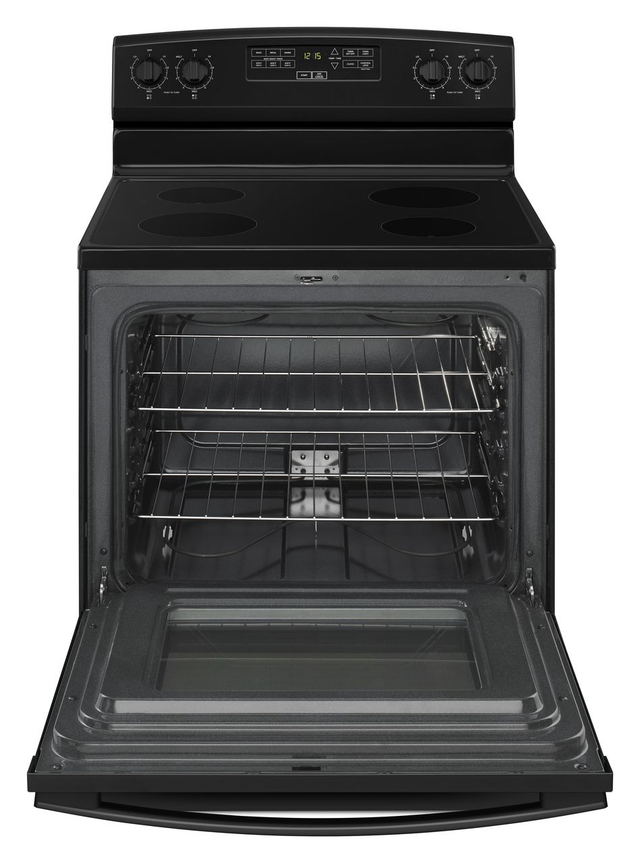 Amana® 30" Black Freestanding Electric Range-1
