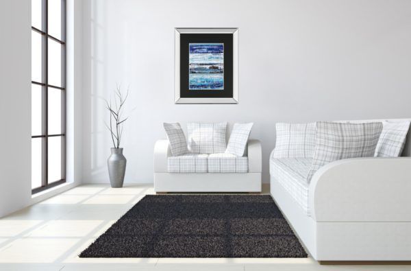 Classy Art Cloud Rush by Hilario Gutierrez Mirrored Frame Wall Art-2