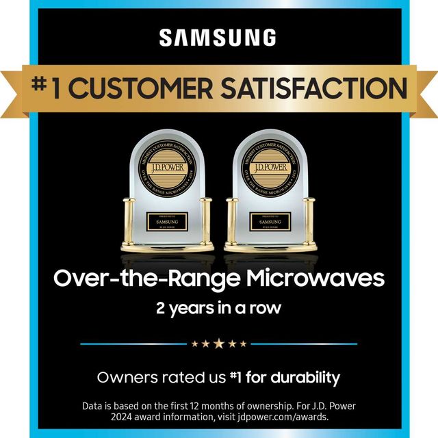 Samsung Bespoke 2.1 Cu. Ft. Fingerprint Resistant Stainless Steel Over The Range Microwave-1