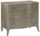 Caracole® Avondale Elegant Linen/Soft Silver Nightstand-0