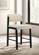 Coaster® Kehoe 2-Piece Black/Cream Counter Stool Set-1