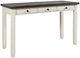 Jofran Inc. Madison County Brown/Vintage White Power Desk-0