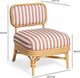 TOV Furniture Dorine Beige/Cherry/Natural Accent Chair-2