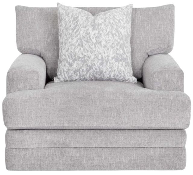 Franklin™ Sterling Matcha Nickel Swivel Chair-1
