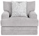 Franklin™ Sterling Matcha Nickel Swivel Chair-1