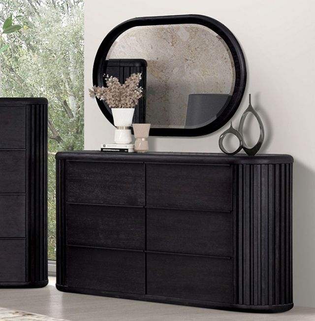 Furniture of America® Hildesheim Black Dresser-3
