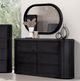 Furniture of America® Hildesheim Black Dresser-3