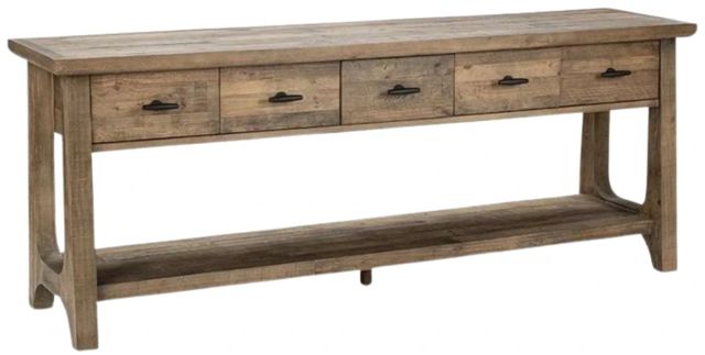 Classic Home Talladega Natural Console Table-0