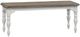 Liberty Furniture Magnolia Manor Antique White/Weathered Bark Dining Bench-0