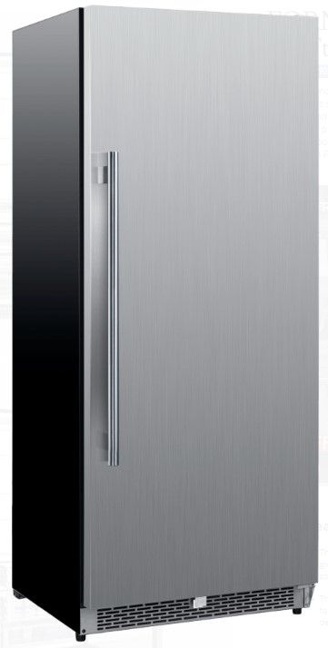 FORNO® Cologne 30 in. 18.4 Cu. Ft. Stainless Steel Built In Counter Depth Column Refrigerator-1