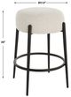 Uttermost® Arles Black/White Counter Stool-2