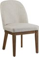 New Classic® Home Furnishings Phoenix 6-Piece Chestnut/Light Gray Dining Chair Set-2