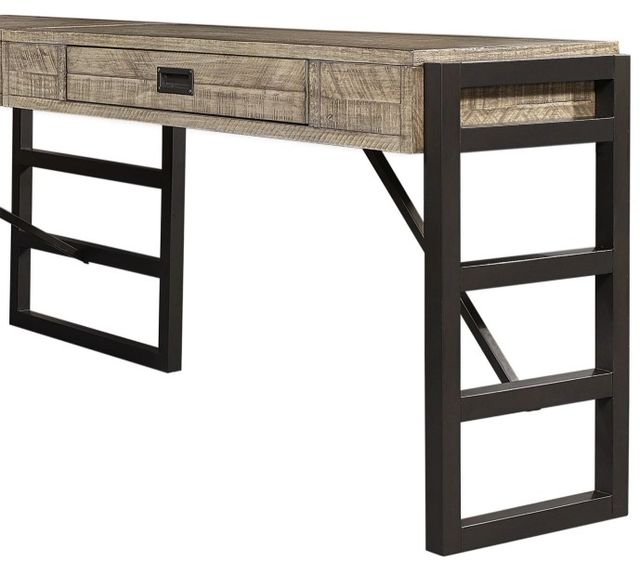 aspenhome® Grayson Cinder Gray Reversible Desk Return-0
