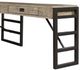 aspenhome® Grayson Cinder Gray Reversible Desk Return-0