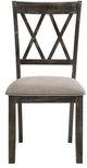 ACME Furniture Claudia II 2-Piece Beige/Weathered Gray Side Chair-3