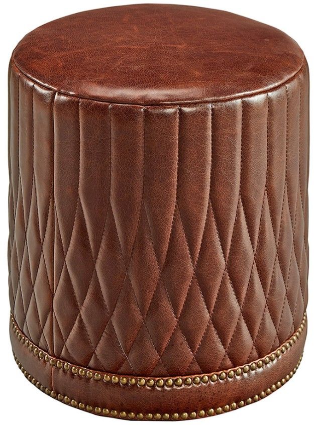 Furniture Classics Paris Flea Brown Ottoman-0
