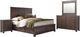 Liberty Furniture Thornwood Hills 4-Piece Rock Beaten Brown King 2-Sided Storage Bedroom Set-0