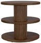 Uttermost® Top Tier Walnut Side Table-2