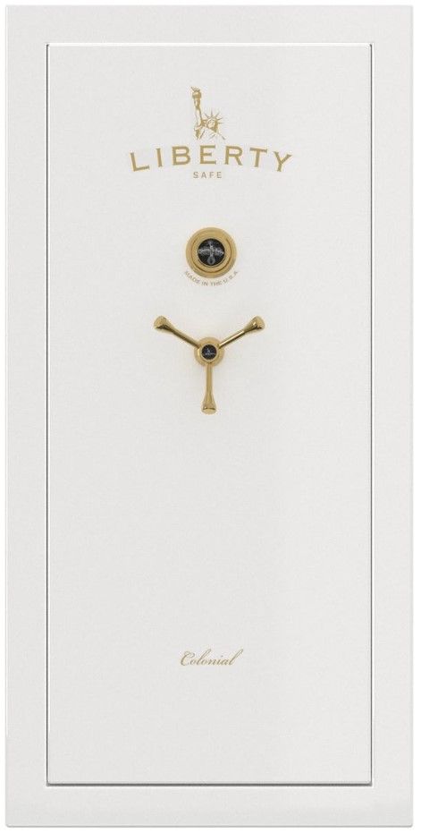 Liberty Safe Colonial White Powder Gloss 23 Electronic Gun Safe-2