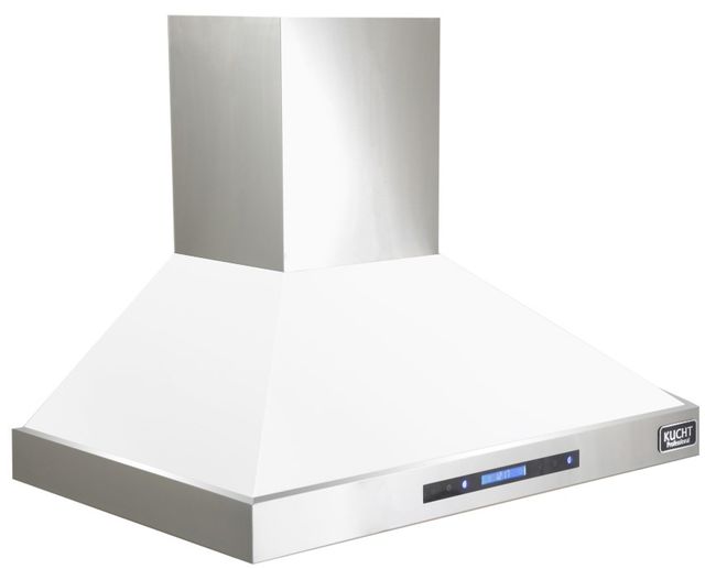 Kucht Professional 36" White Wall Mounted Range Hood-0