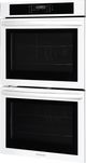 Frigidaire® 30” White Electric Double Wall Oven with Air Fry-1