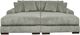 Signature Design by Ashley® Lindyn 2-Piece Fog Small Spaced Sectional and Super Chaise-0