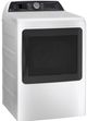GE Profile™ 7.4 Cu. Ft. White Front Load Gas Dryer-1