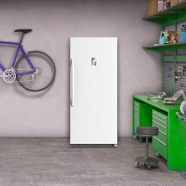Midea® 21.0 Cu. Ft. Stainless Steel Convertible Upright Freezer-2