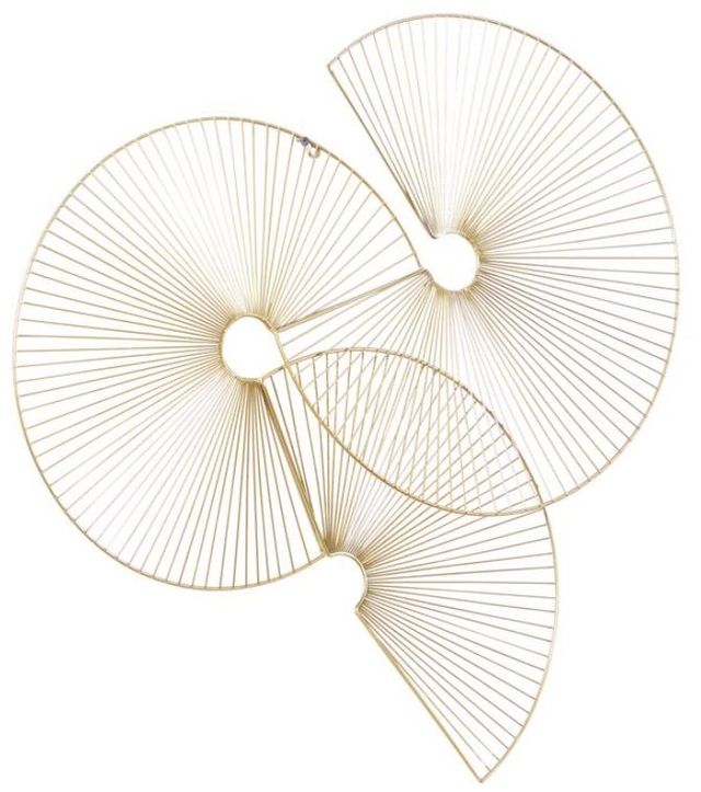 Deco Marche Cosmoliving Gold Metal Sunburst Wall Decor-2