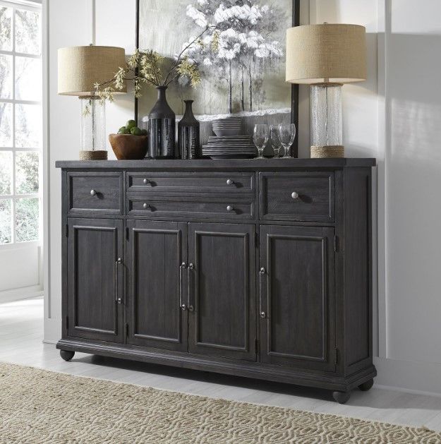 Liberty Furniture Harvest Home Chalkboard Hall Buffet-1