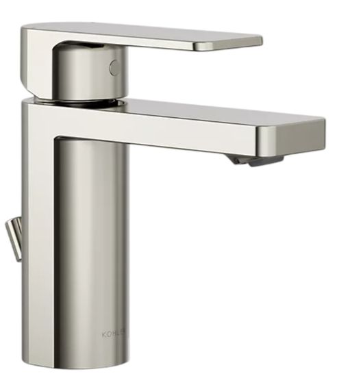 KOHLER® Parallel® Vibrant Polished Nickel 1.0 GM Single-Handle Bathroom Sink Faucet-0